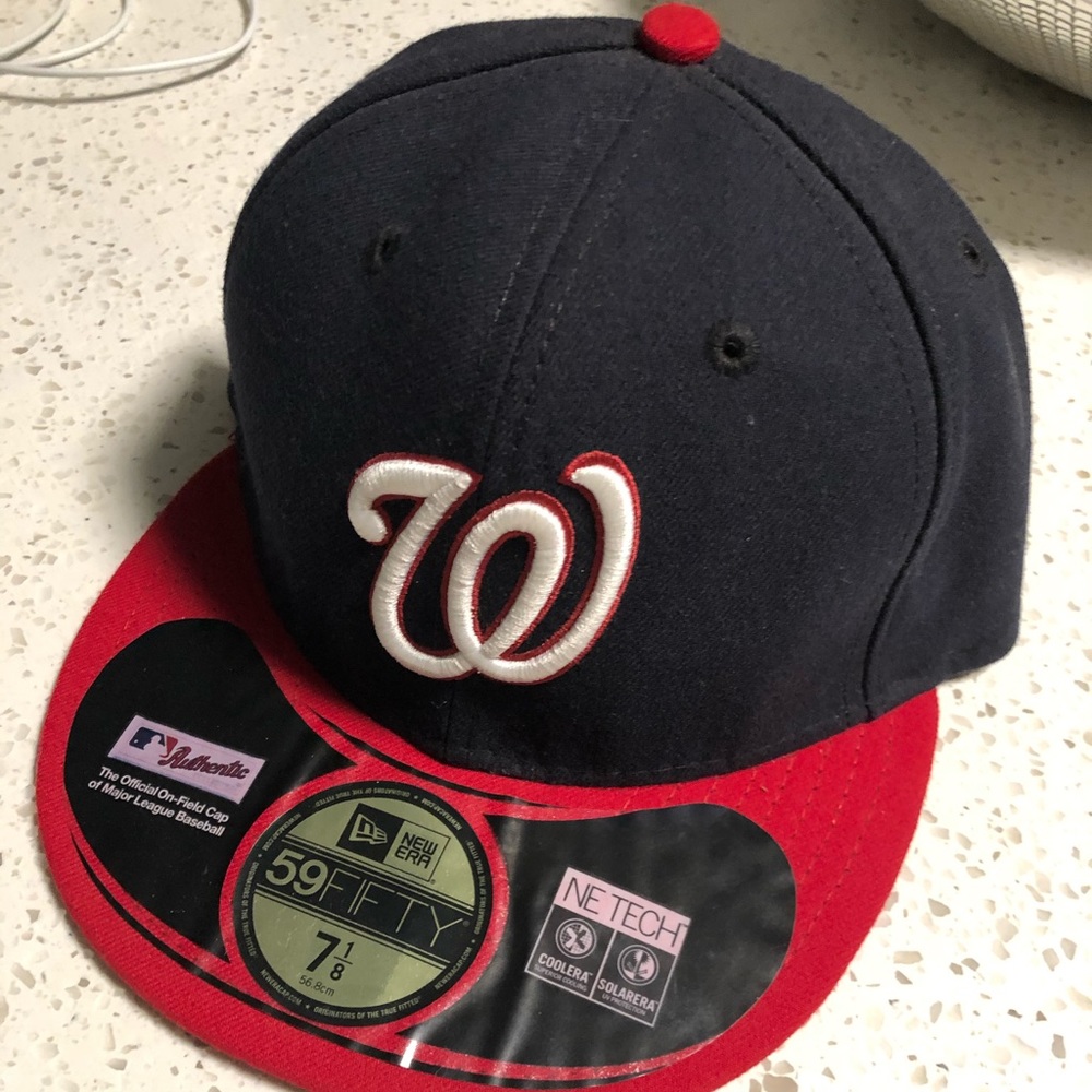 WASHINGTON NATIONALS FITTED HAT